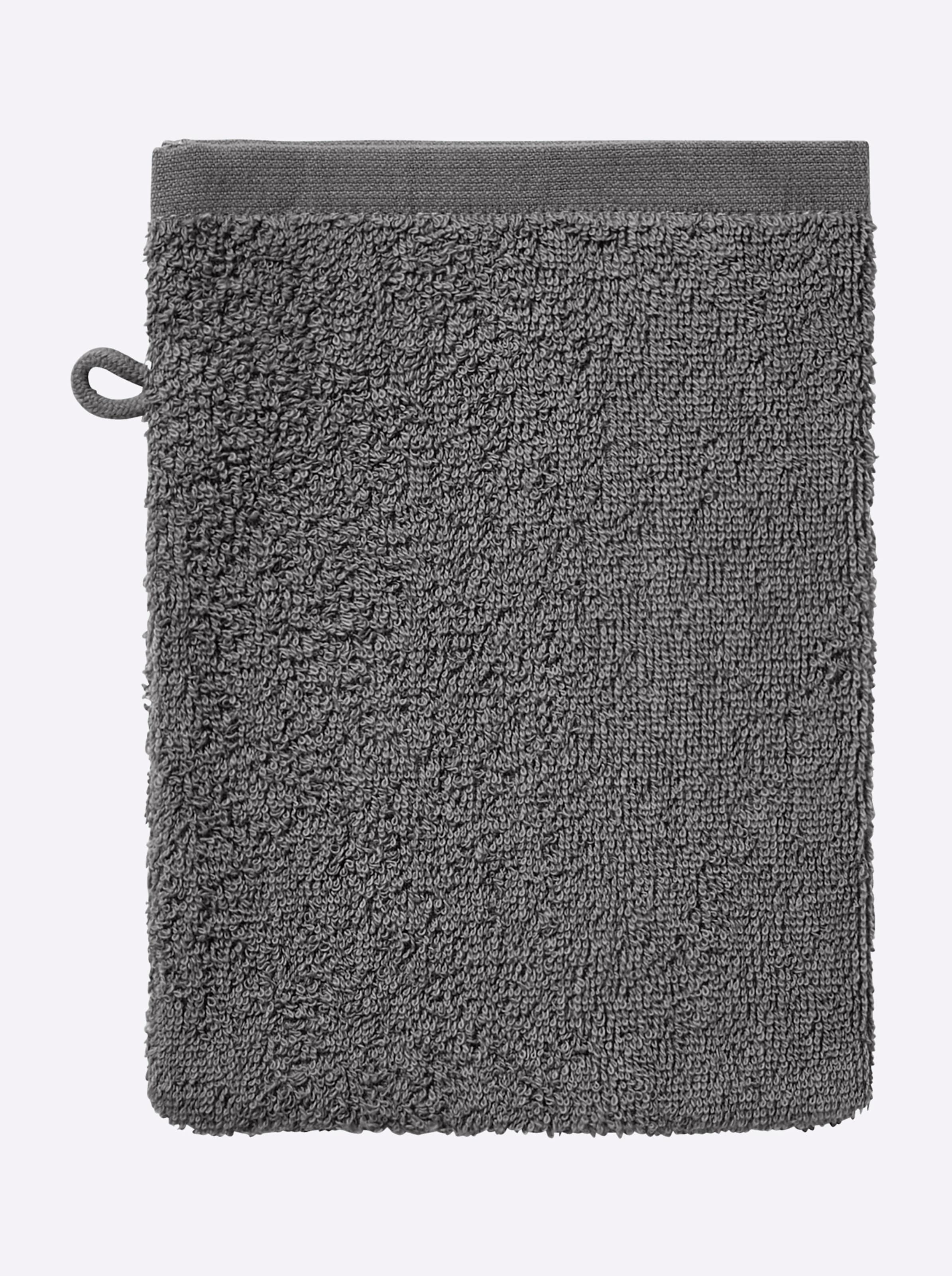 Handtücher in anthrazit von wäschepur