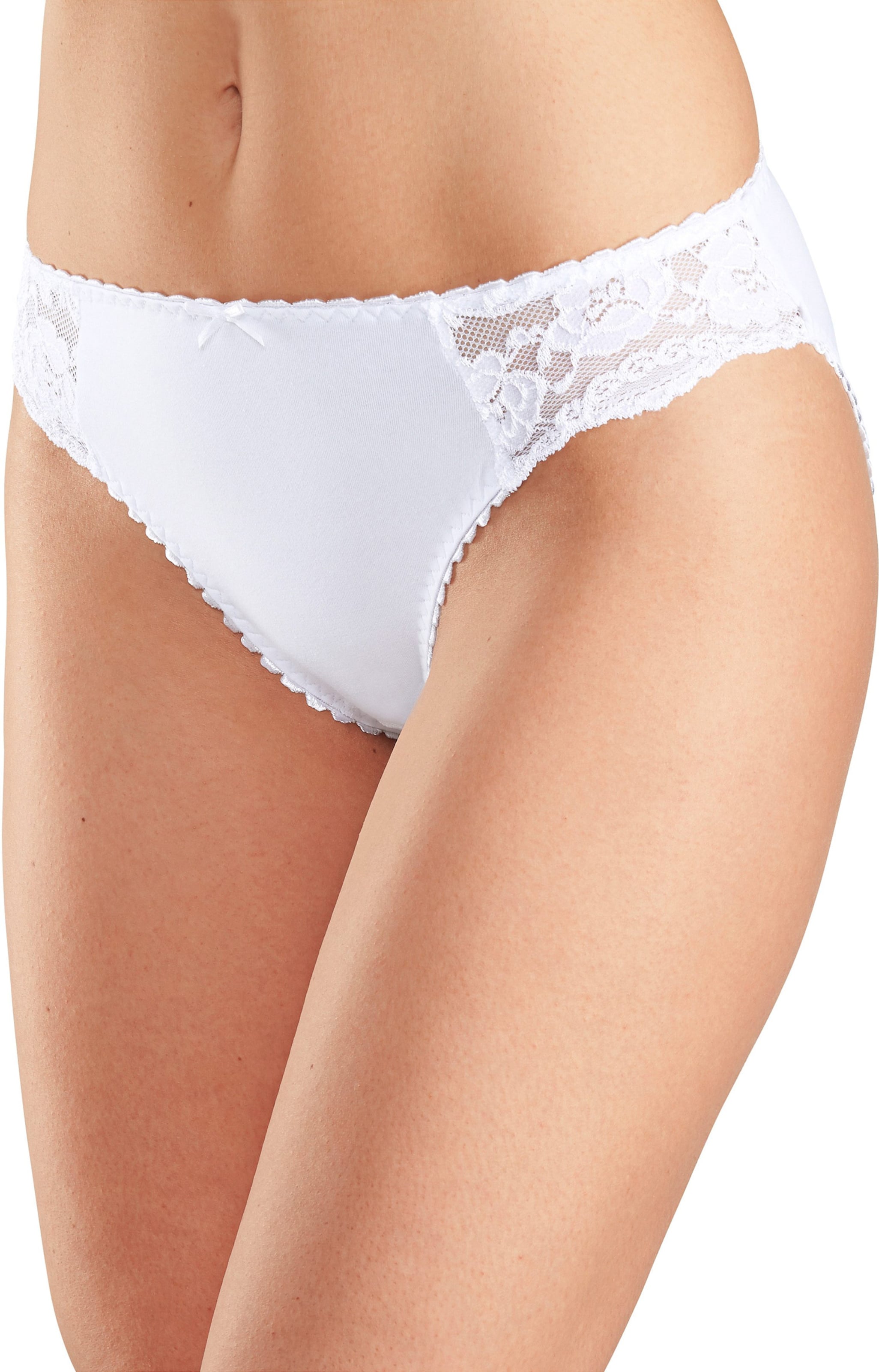 Jazz-Pants Slips in schwarz, weiss von petite fleur