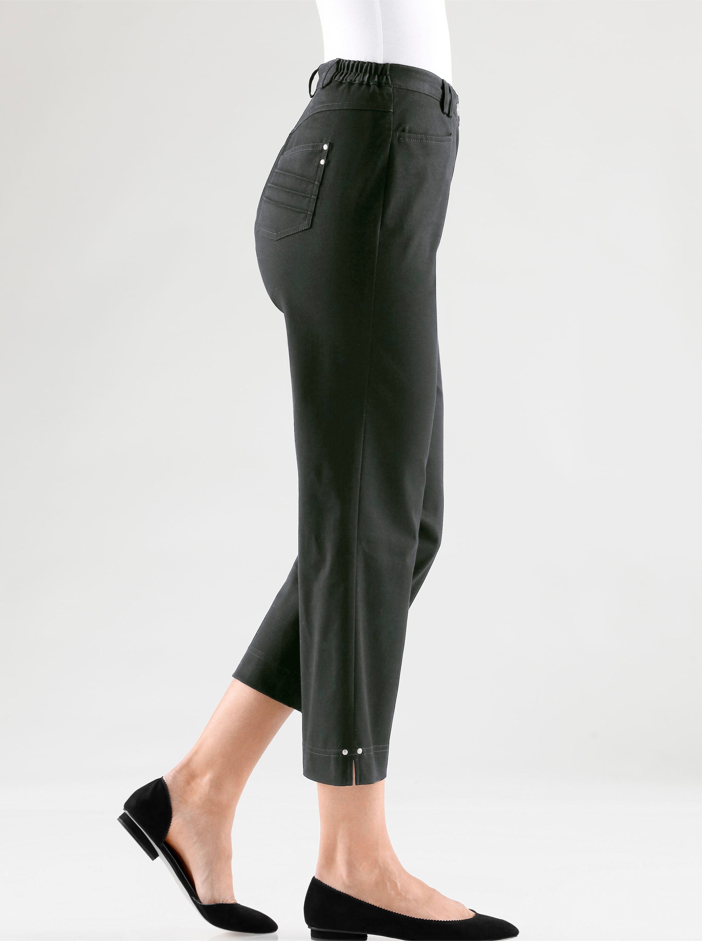 7/8-Hose in schwarz von Cosma