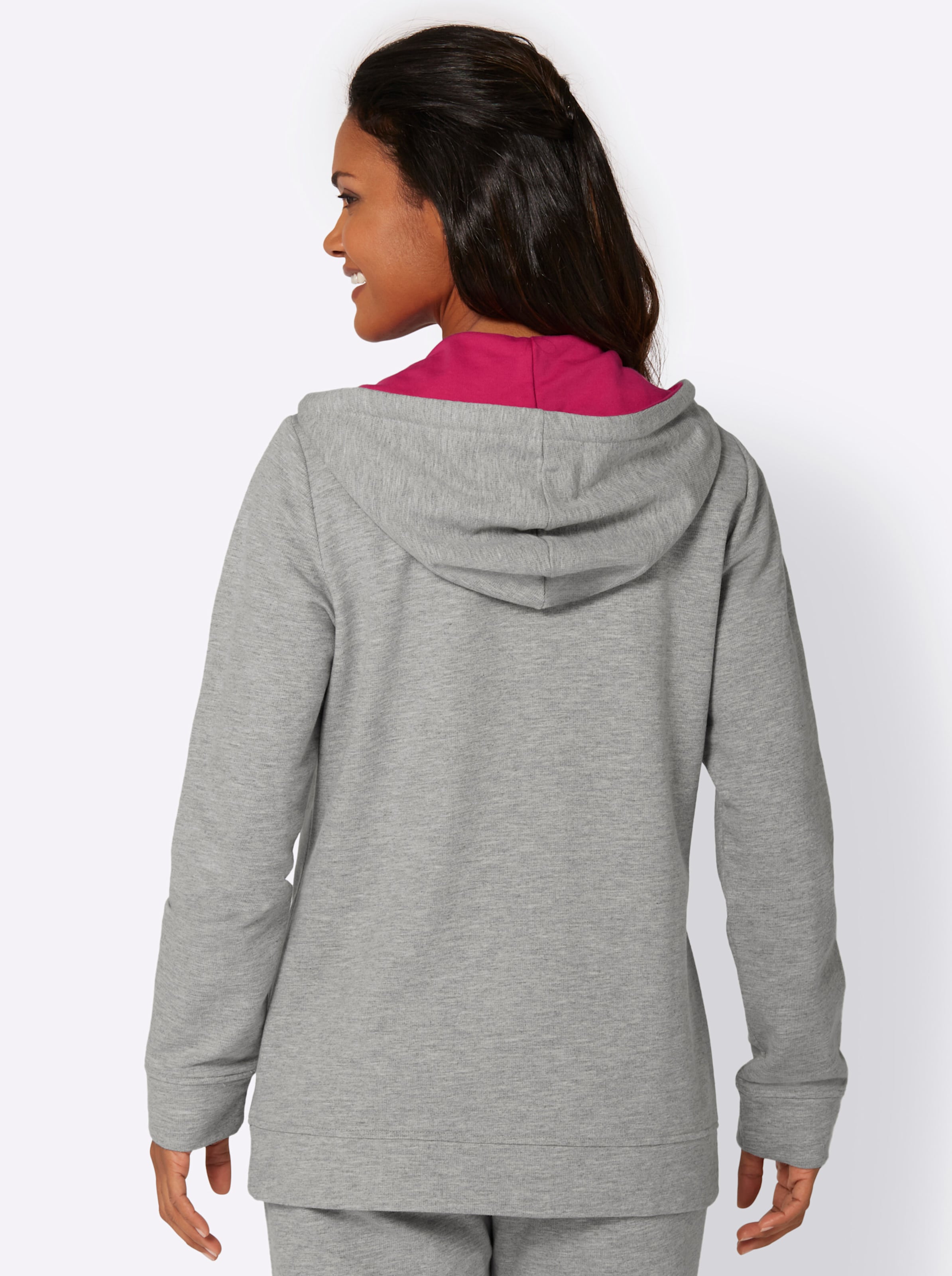 Jacke in grau-pink von feel good