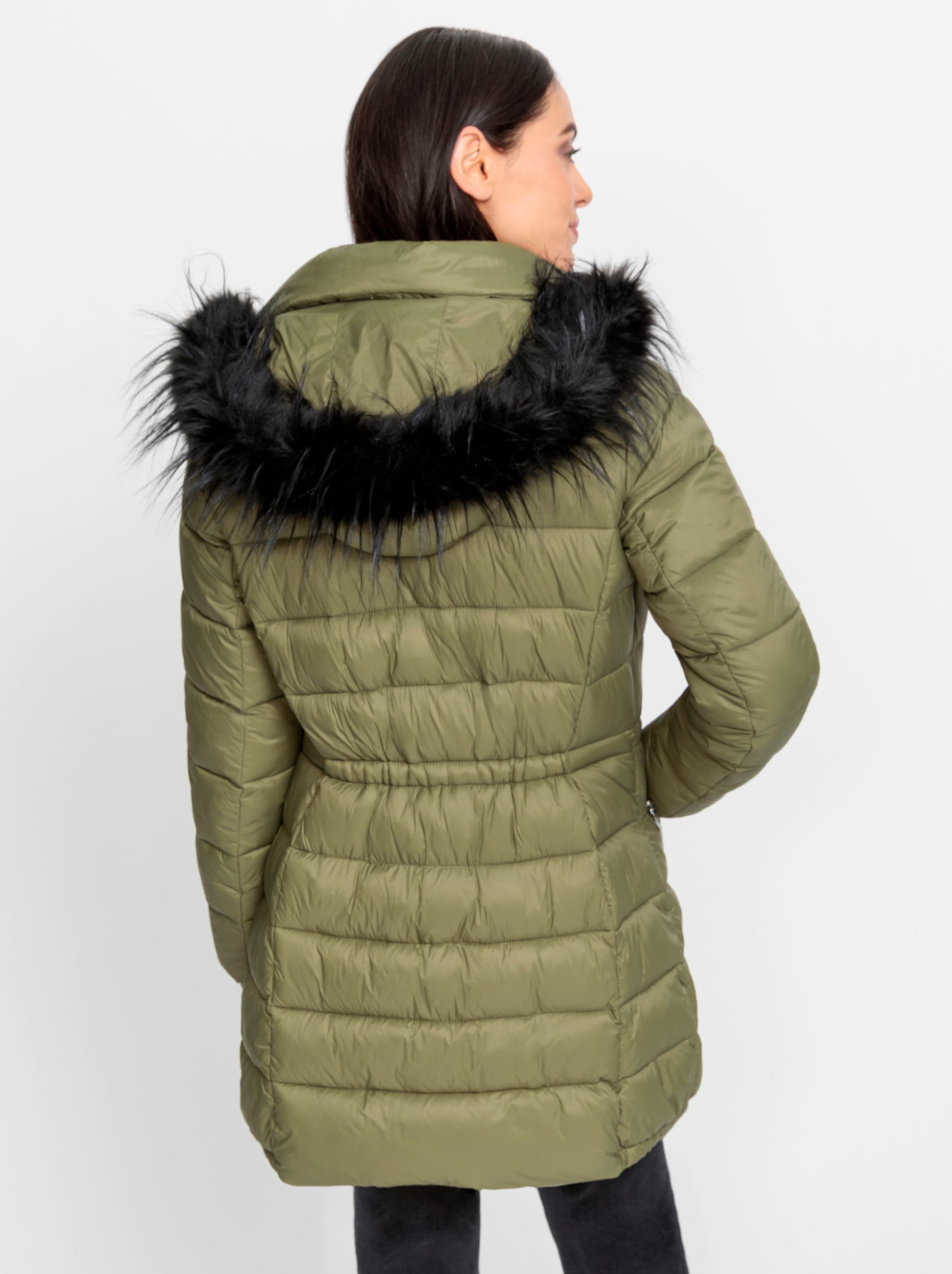 Parka in oliv von heine