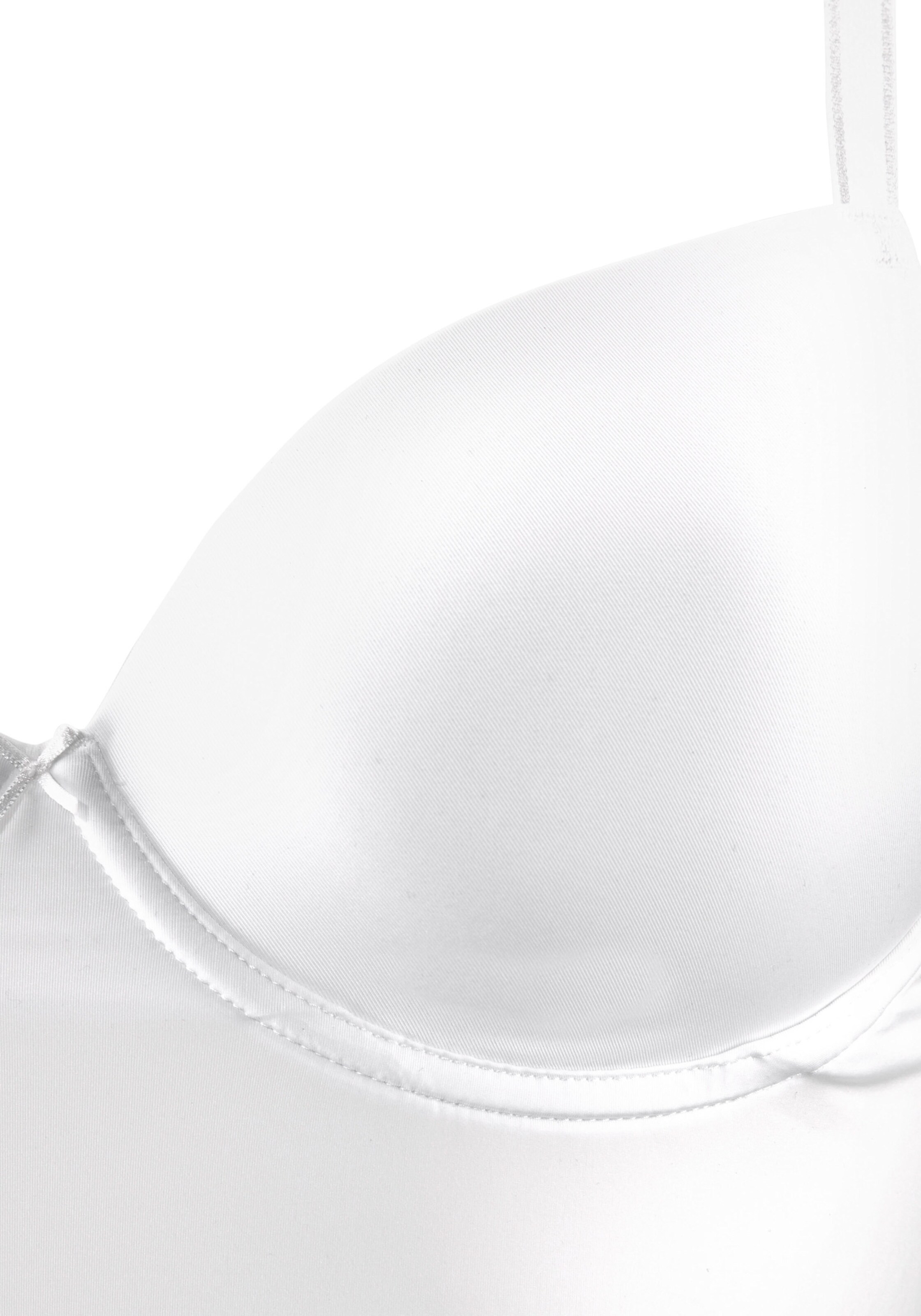 Schalen-BH-Hemd in weiss von LASCANA