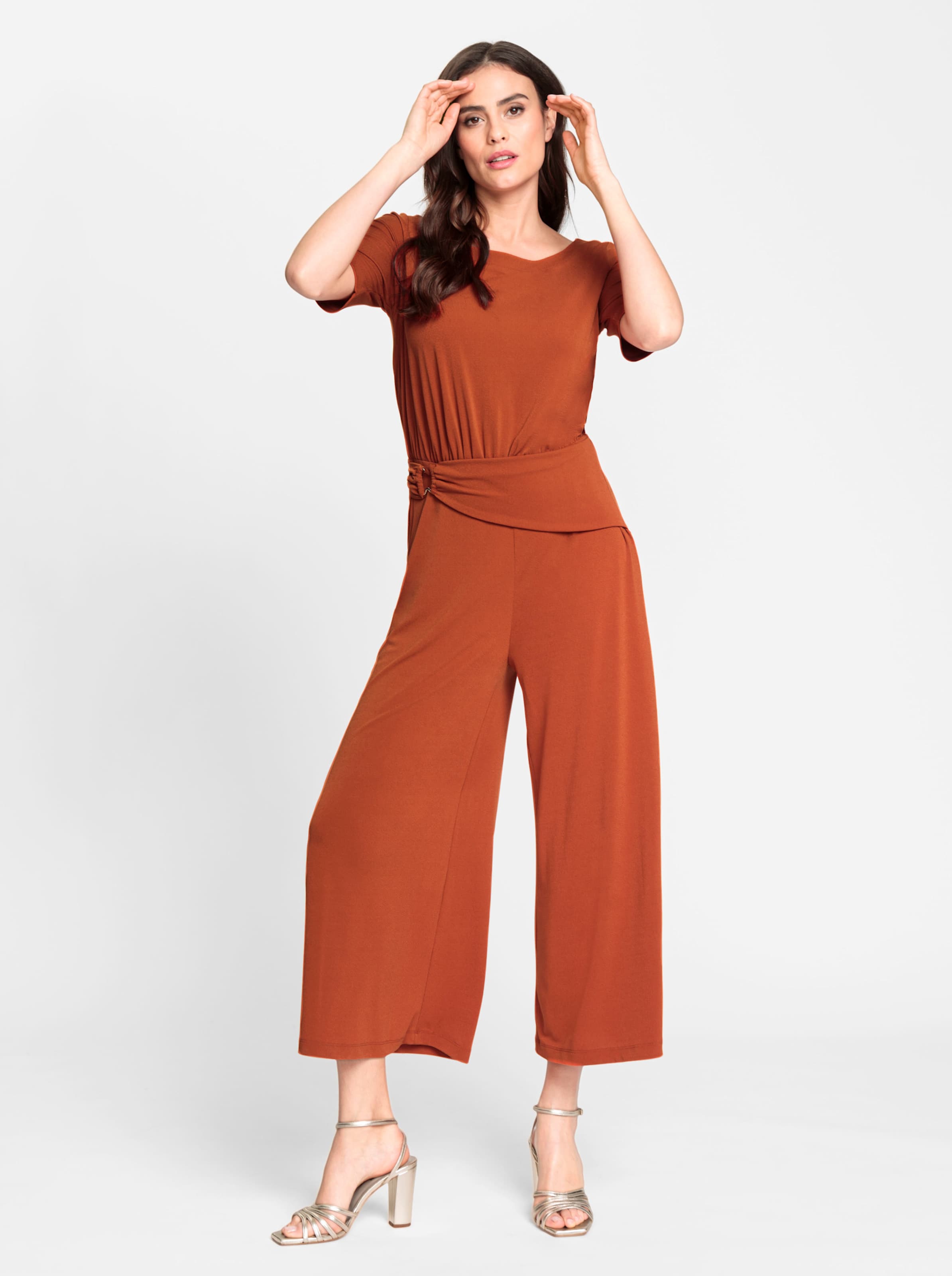 Overall in rostrot von heine