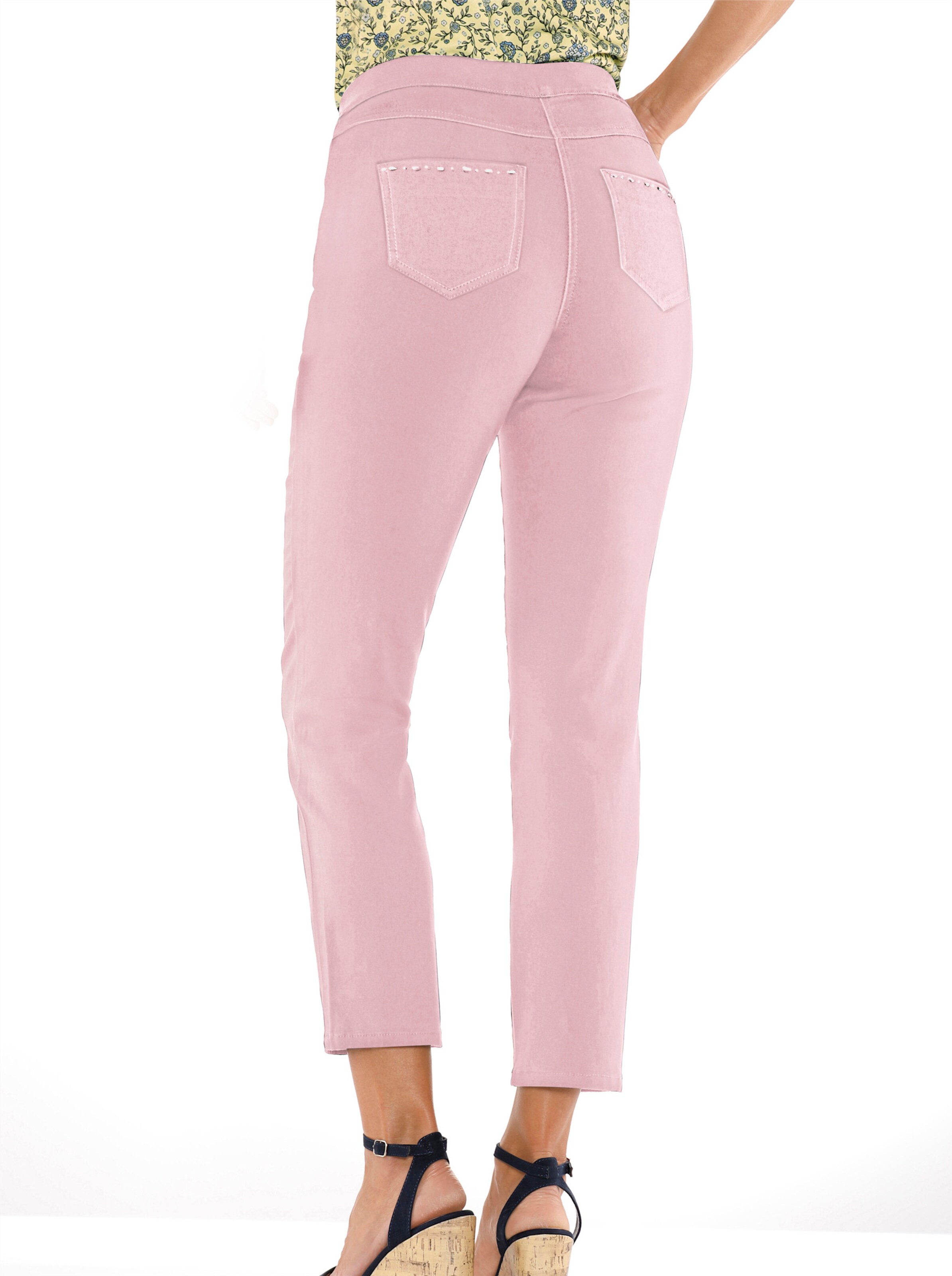 7/8-Jeans in hellrosé von heine