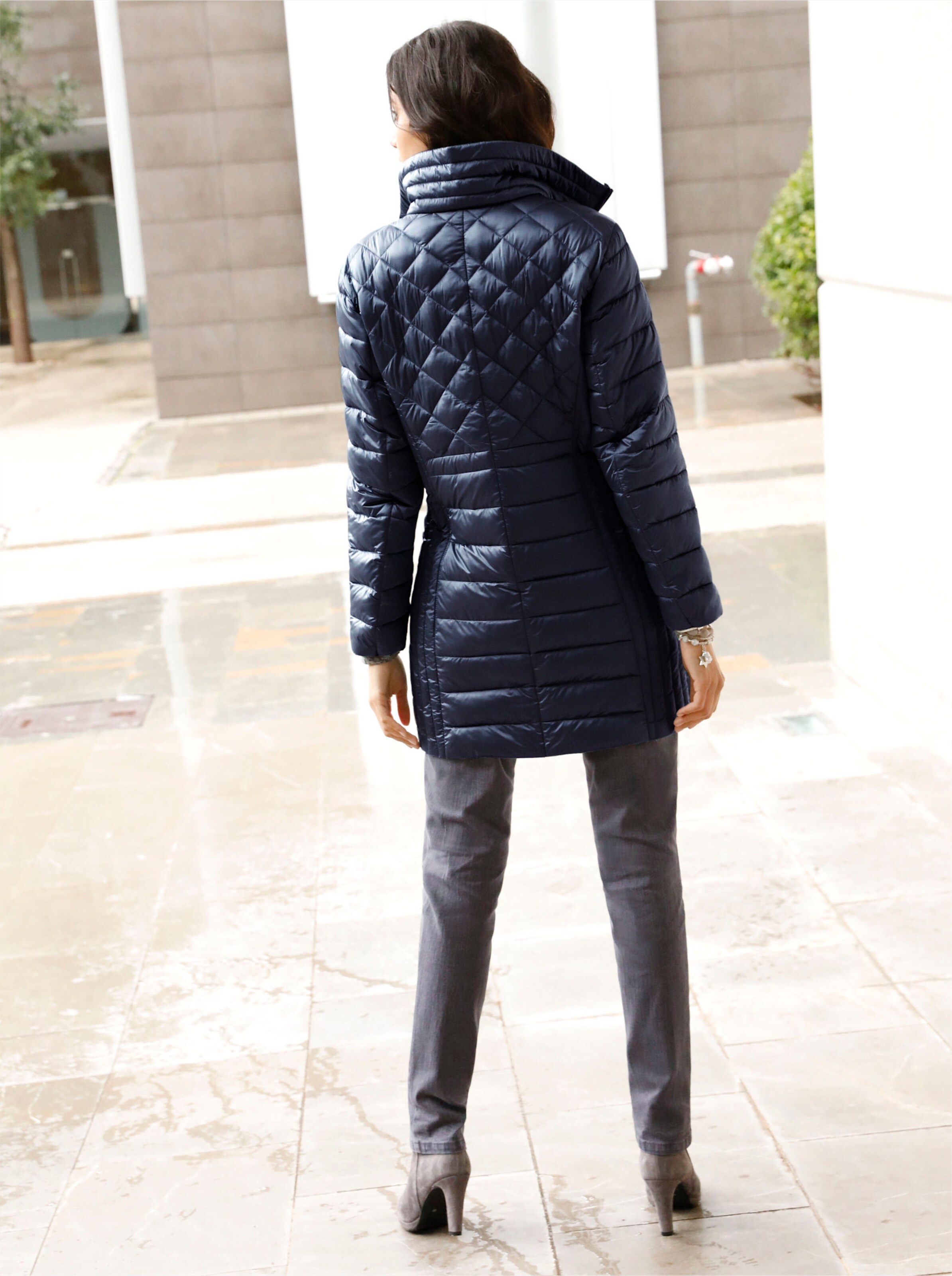 Winterjacke in marine von heine