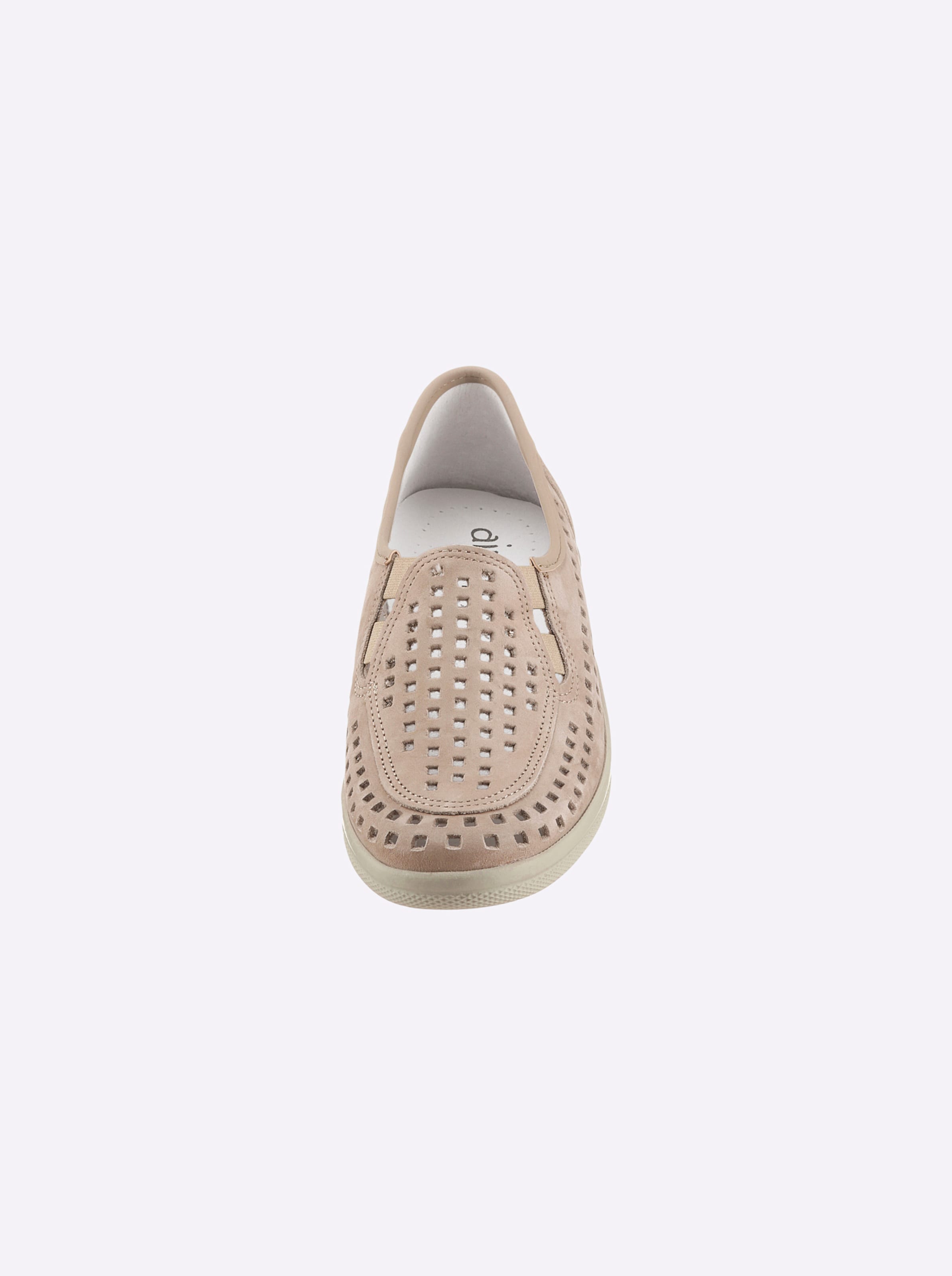 Slipper in beige von airsoft comfort+