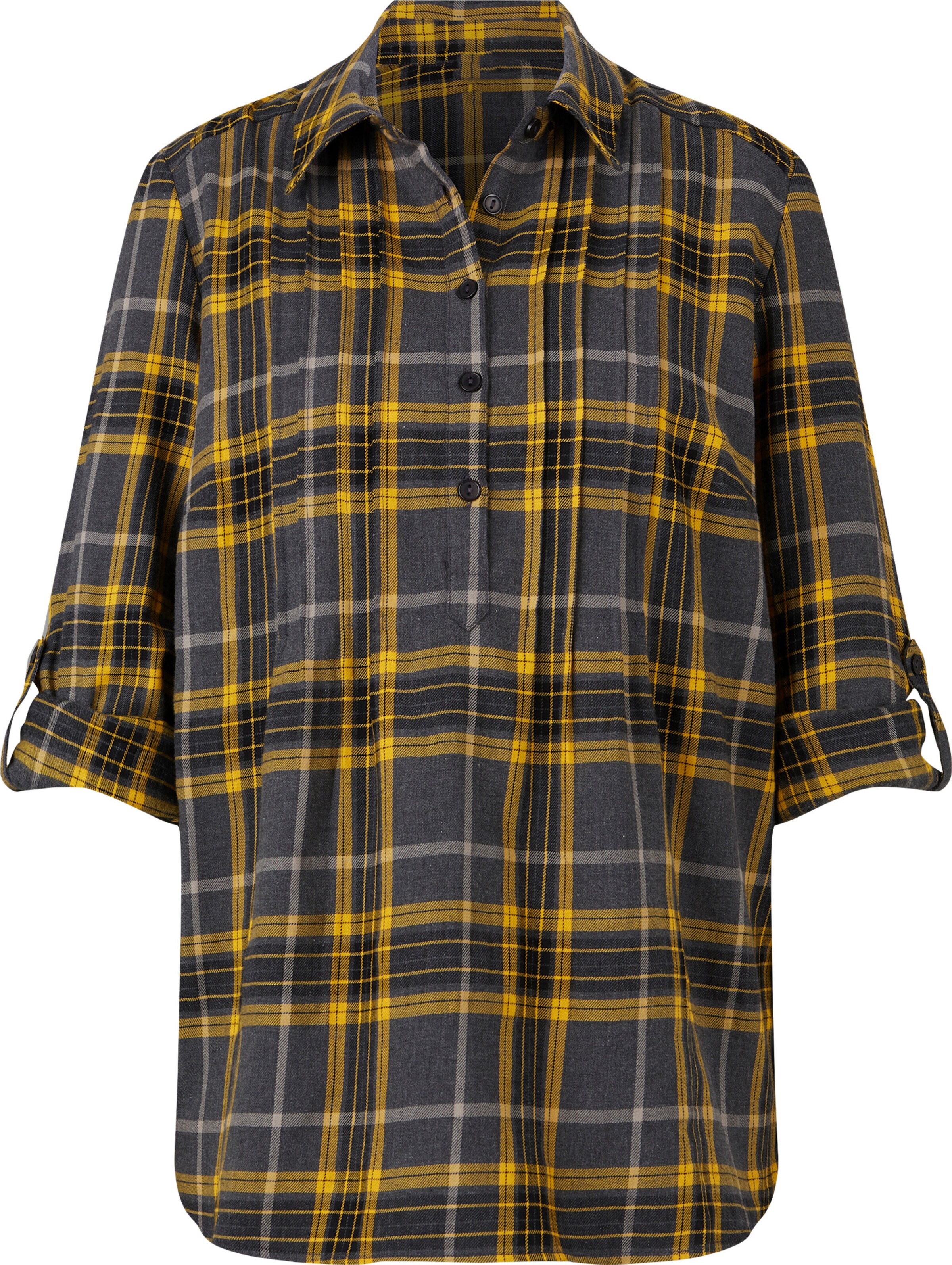 Karobluse in curry-kariert von heine