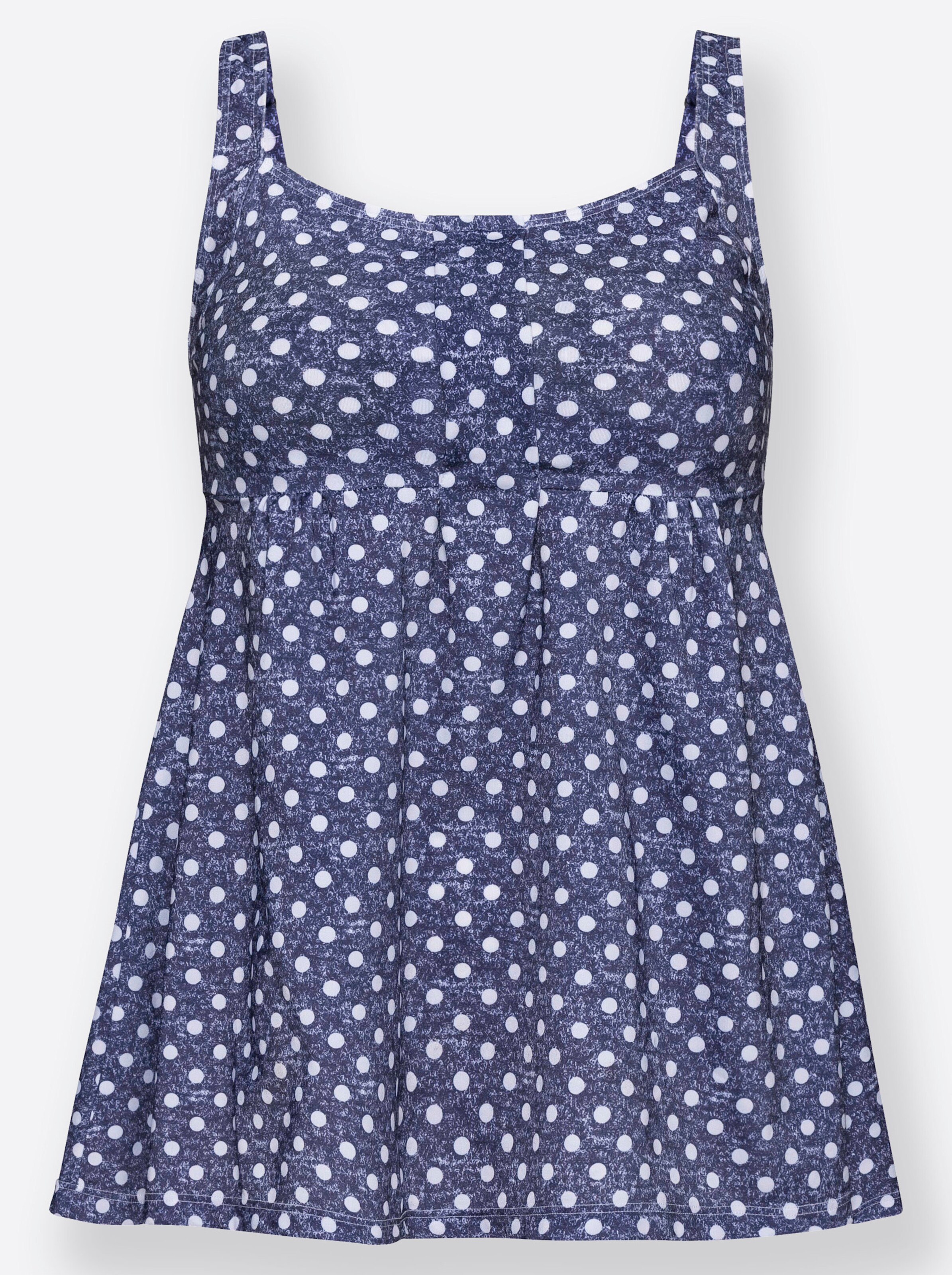 Tankini-Oberteil in marine-bedruckt von feel good