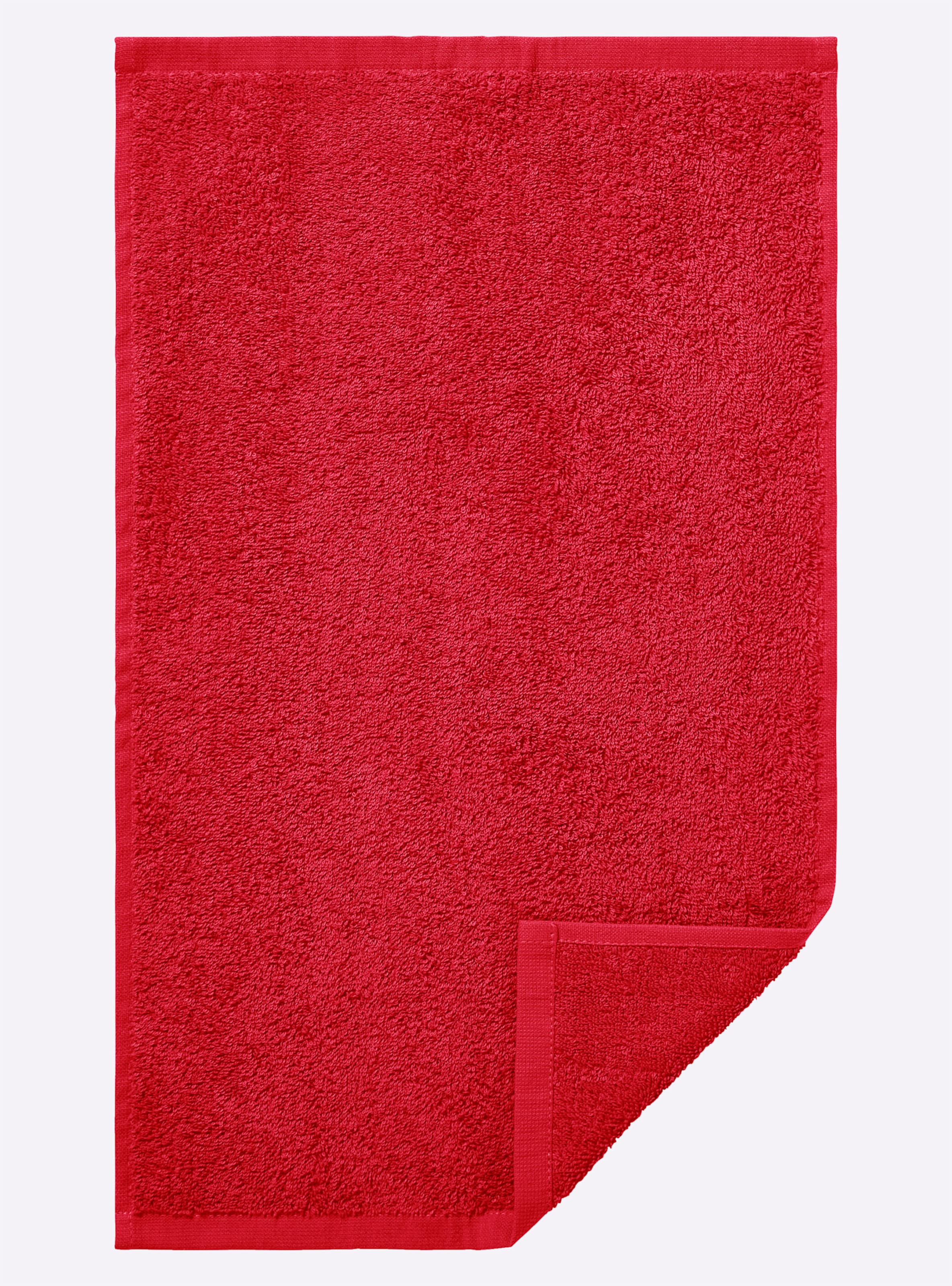 Handtücher in rot von wäschepur