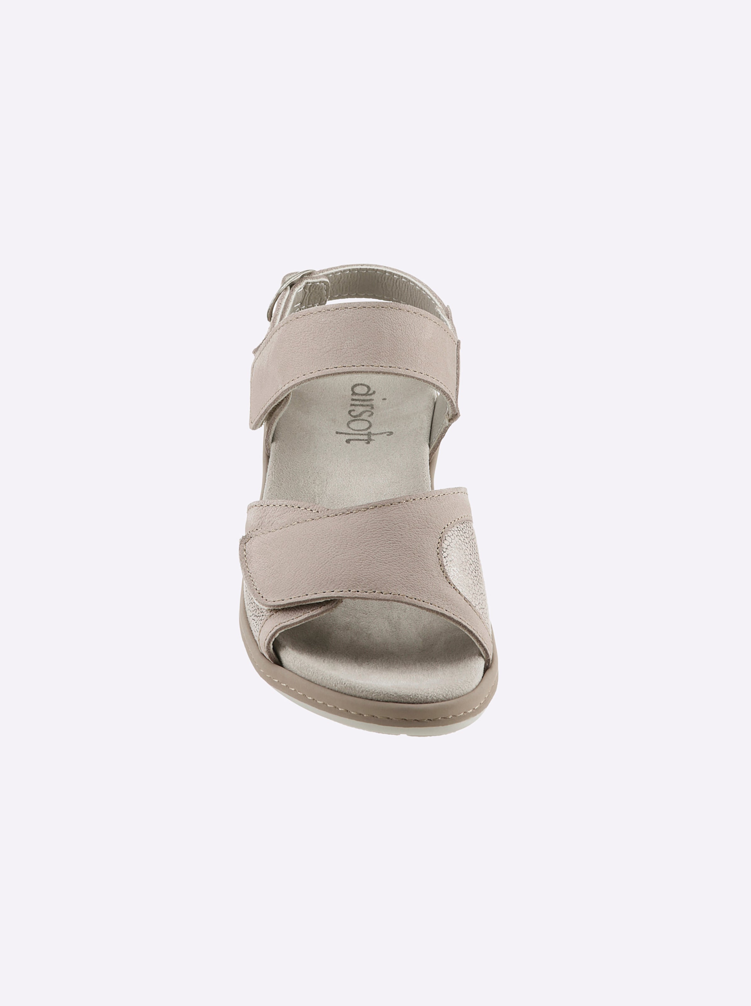 Sandalette in beige von airsoft comfort+