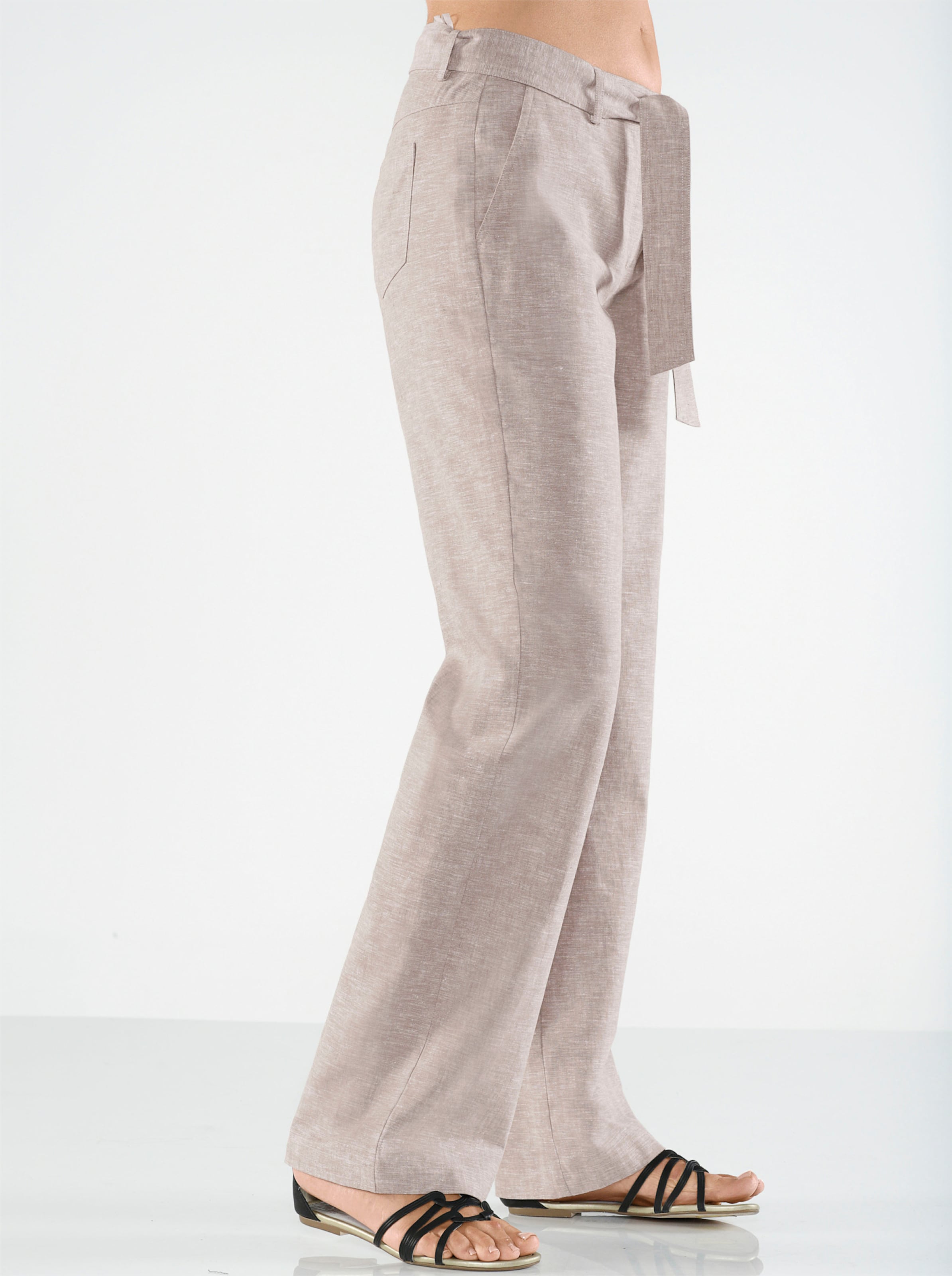 Palazzohose in beige von heine