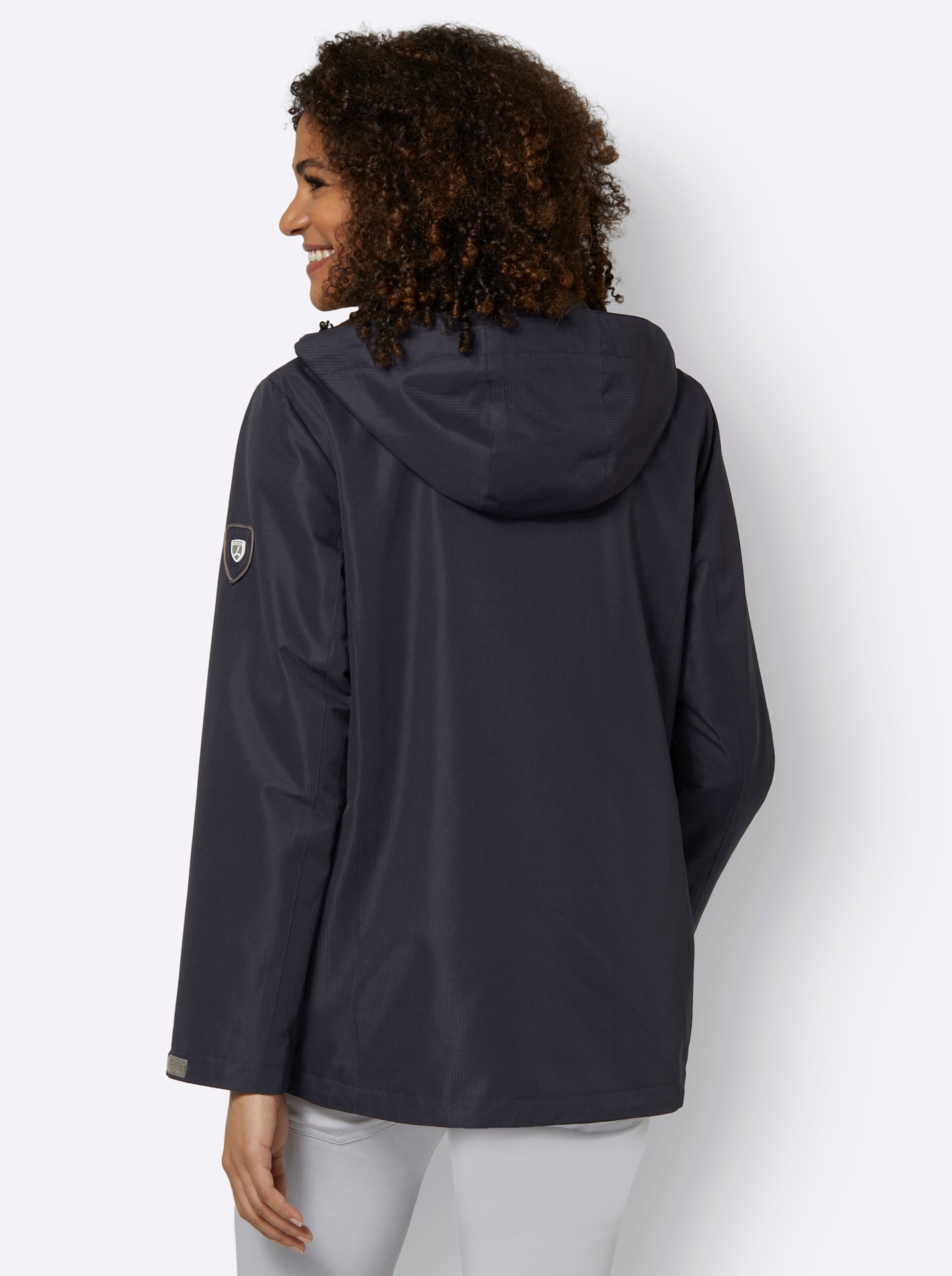 Jacke in marine von heine