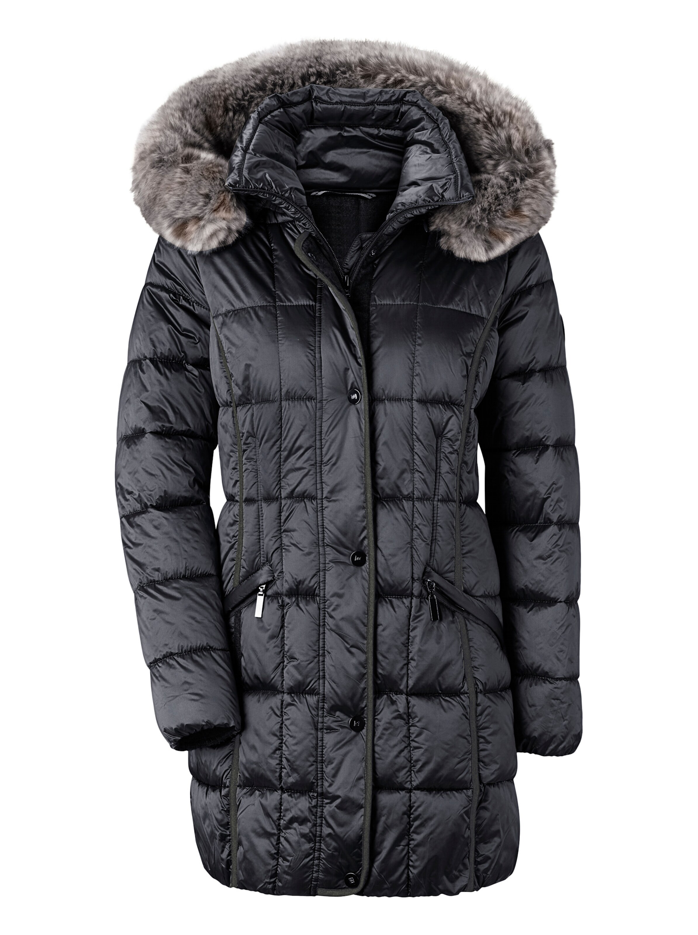 Steppjacke in schwarz von Green Goose