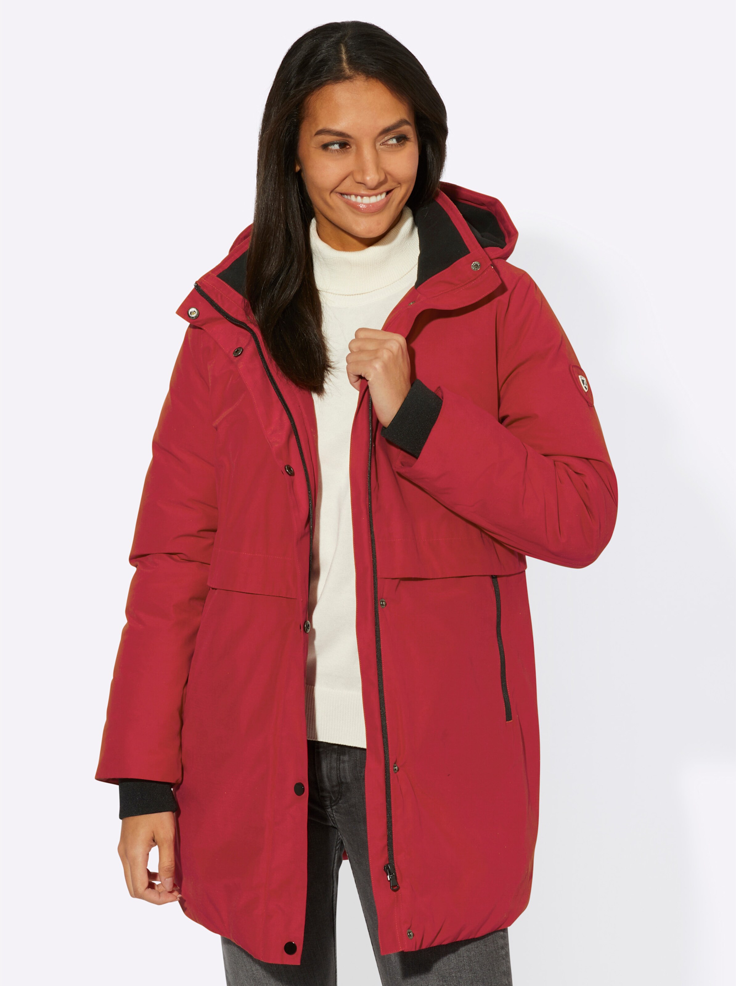 Jacke in rot von heine