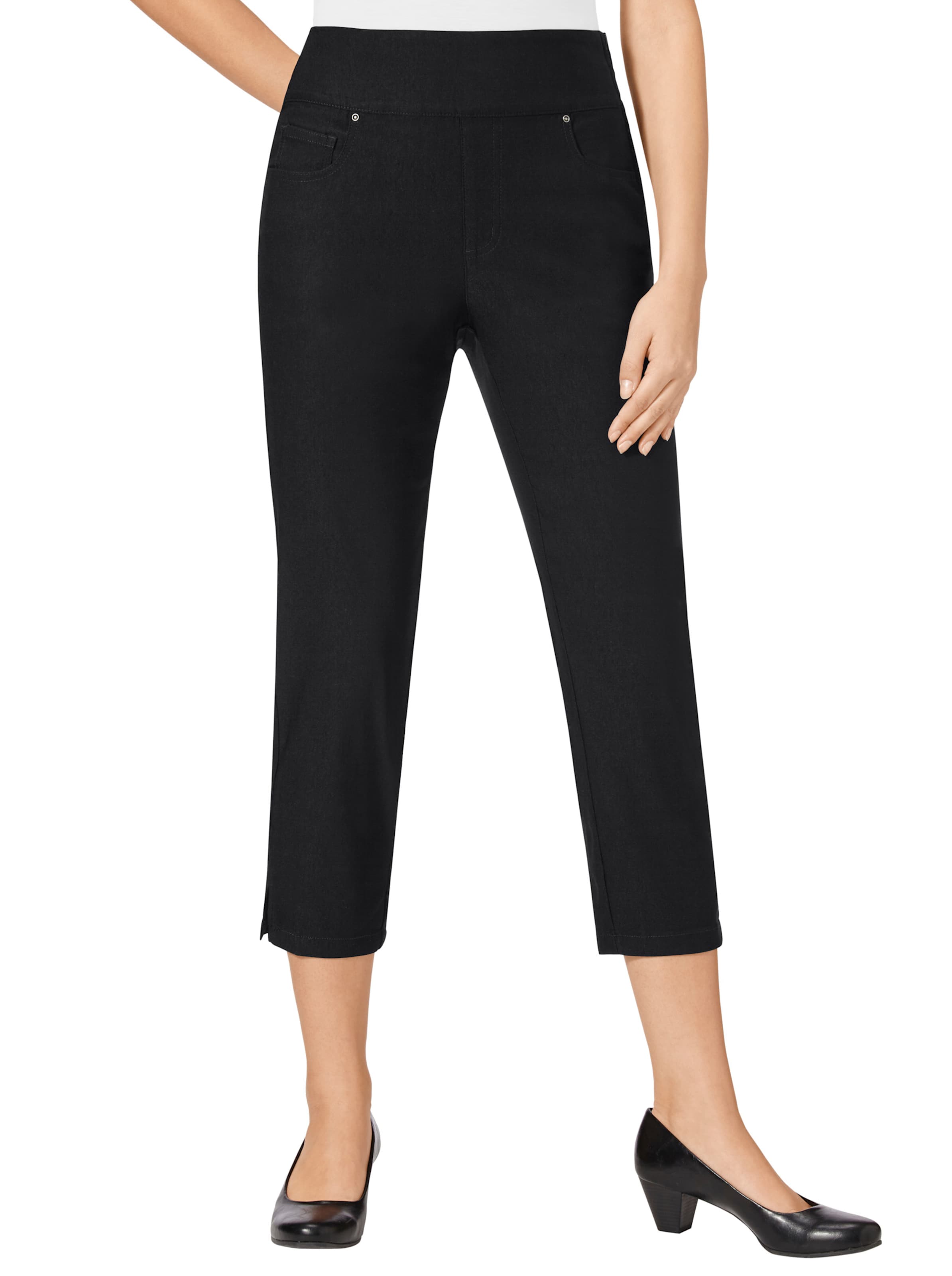 Stretch-Hose in schwarz von heine