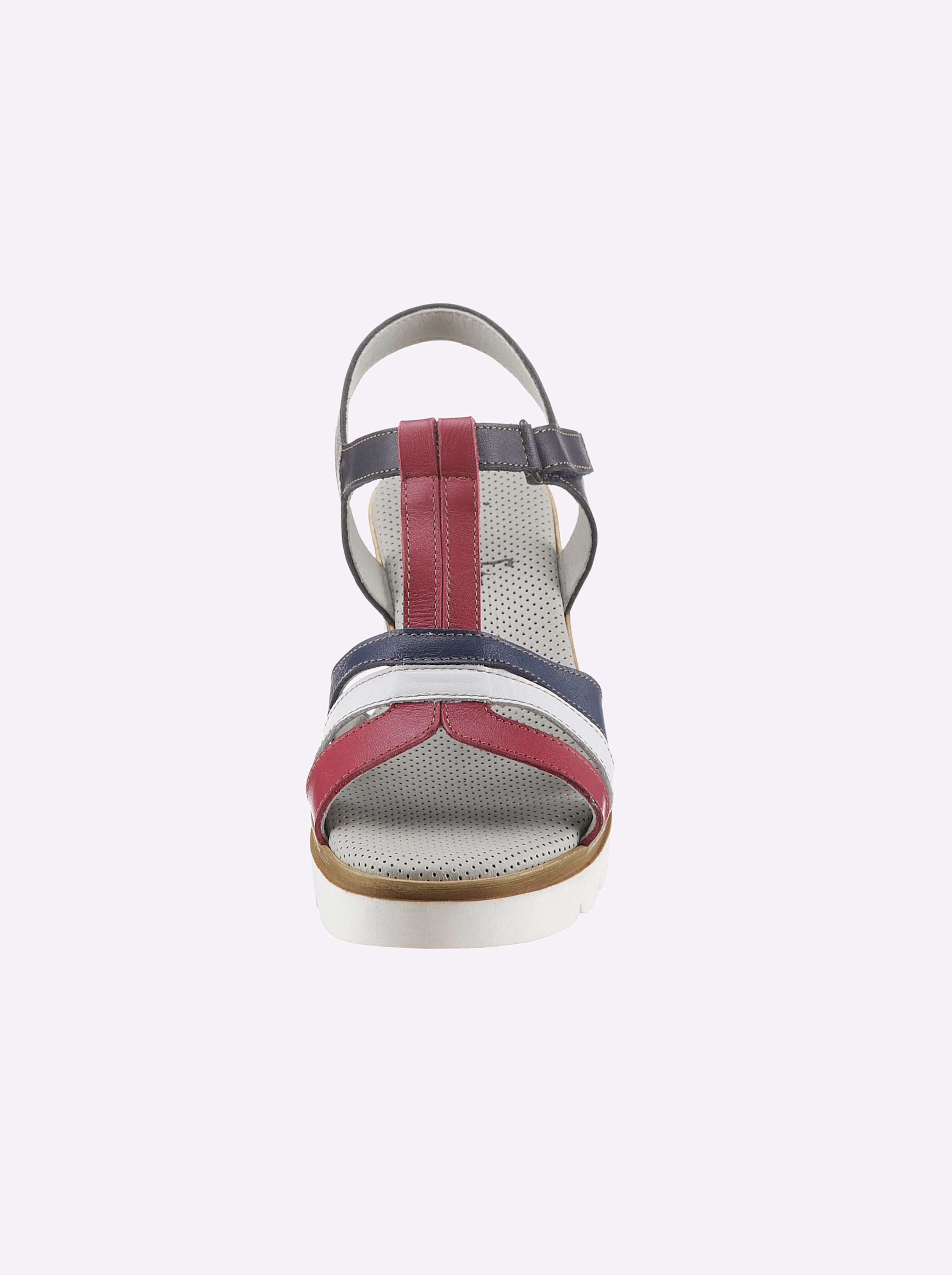 Sandalette in dunkelblau-rot von airsoft modern+