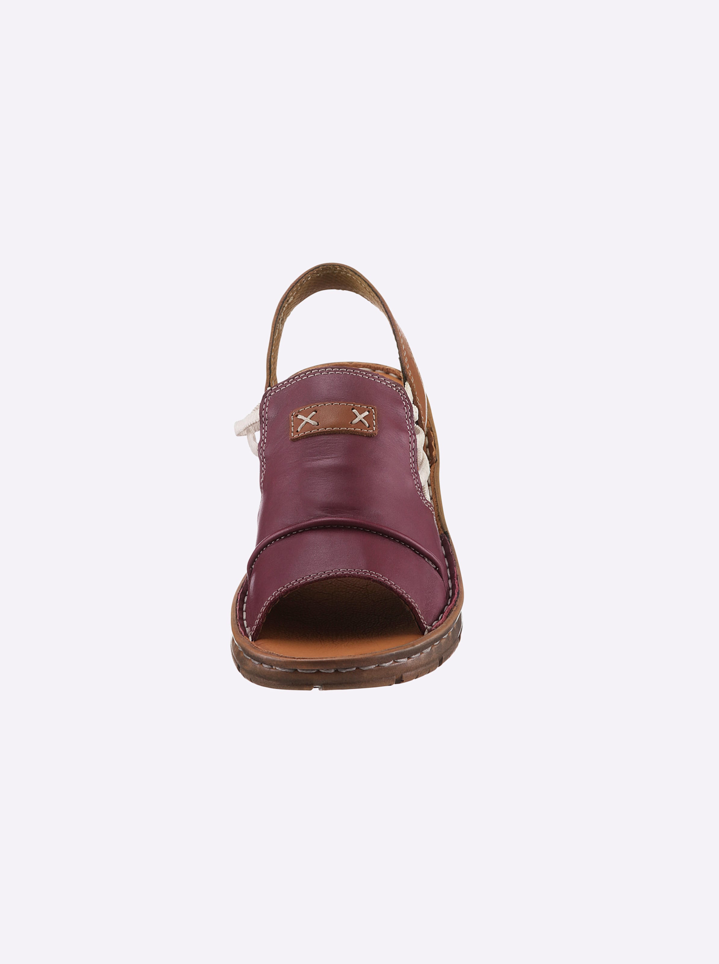 Sandalette in burgund von airsoft modern+