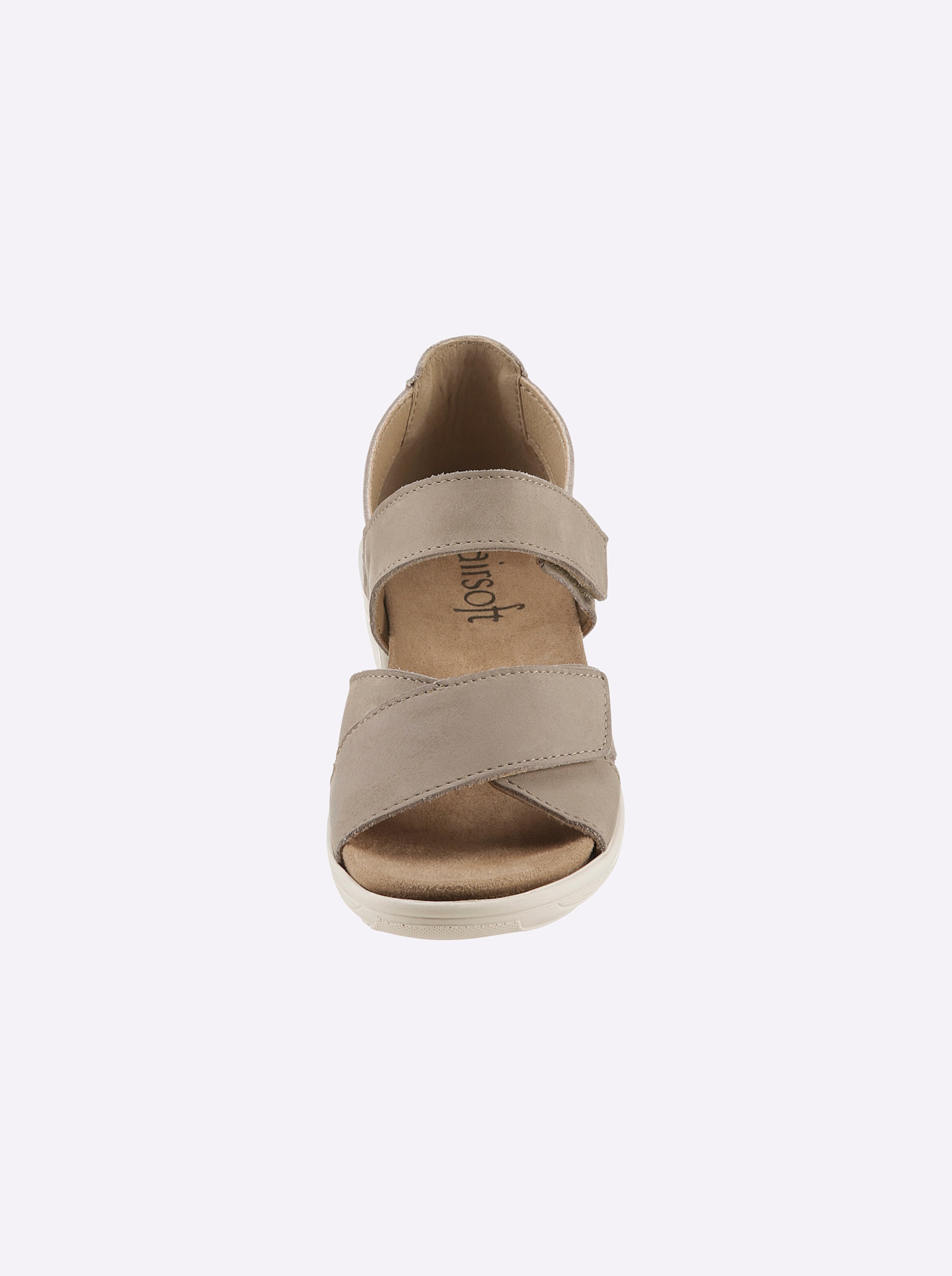 Sandale in taupe von airsoft comfort+