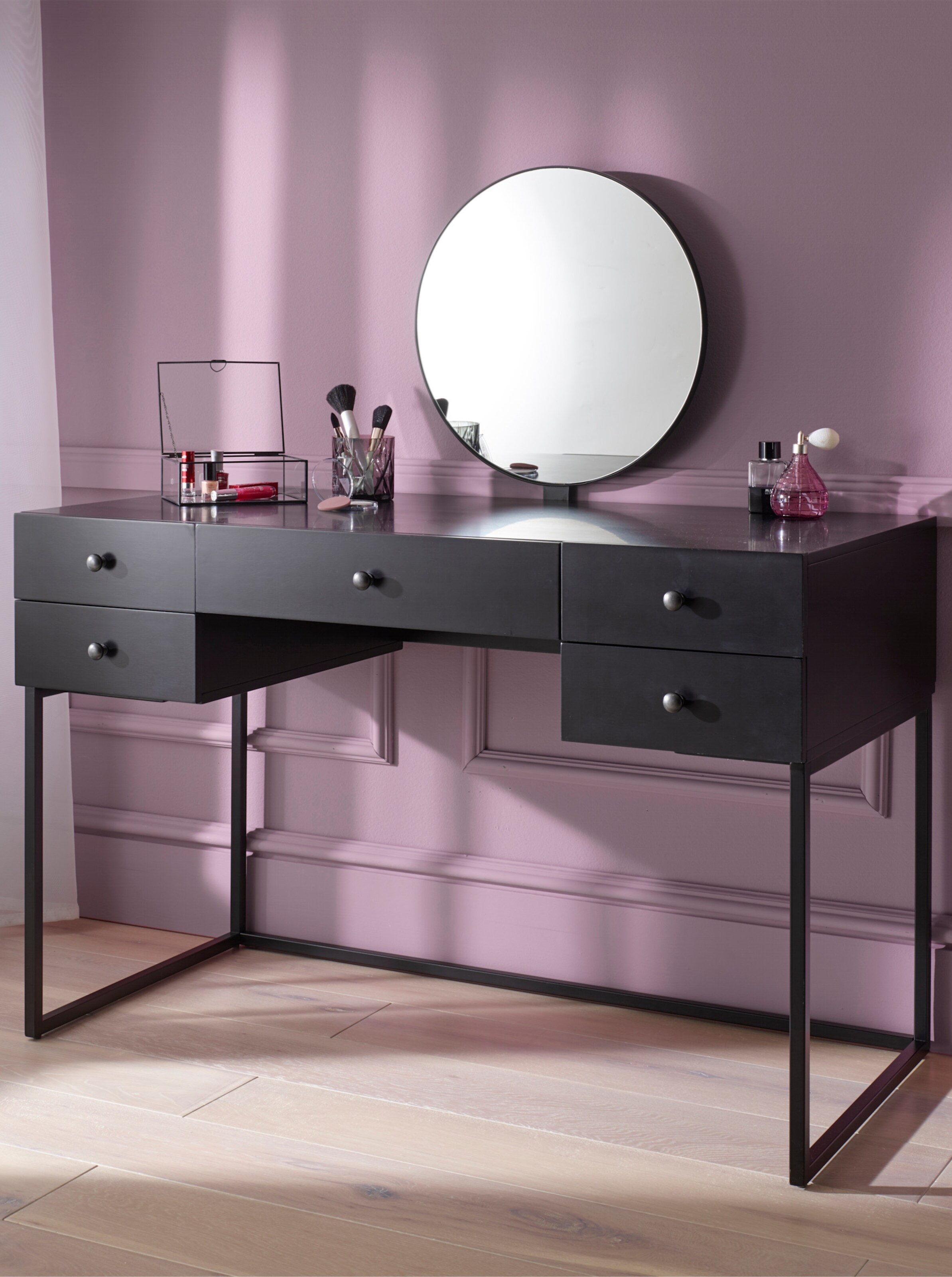 Schreibtisch in schwarz von heine home