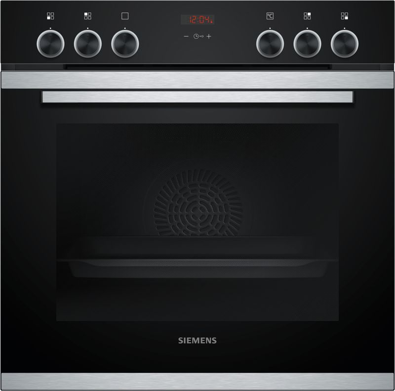 Siemens iQ300, Einbau-Herd mit Dampfunterstützung, 60 x 60 cm, Edelstahl, HD214ABS0