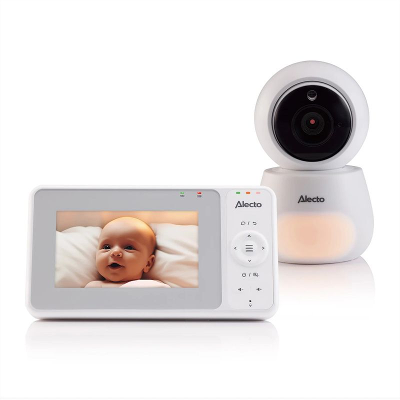 Alecto Babyphone DVM2043 10.9cm Display, schwenkbare Kamera, Nachtlicht