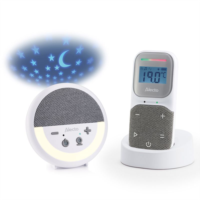 Alecto Babyphone DBX150, Nachtlicht, Gegensprechfunktion