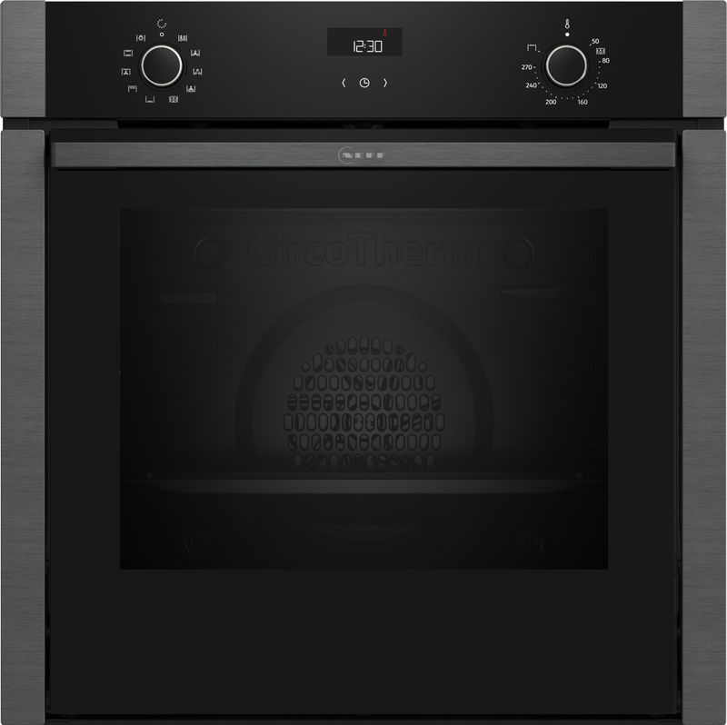 Neff Einbau- Backofen/Herd mit Sonderzubehör, B3ACE2AG3 + Z1608BX0, Backofen, Clip-Vollauszug, BLE310E, ID BLE310E