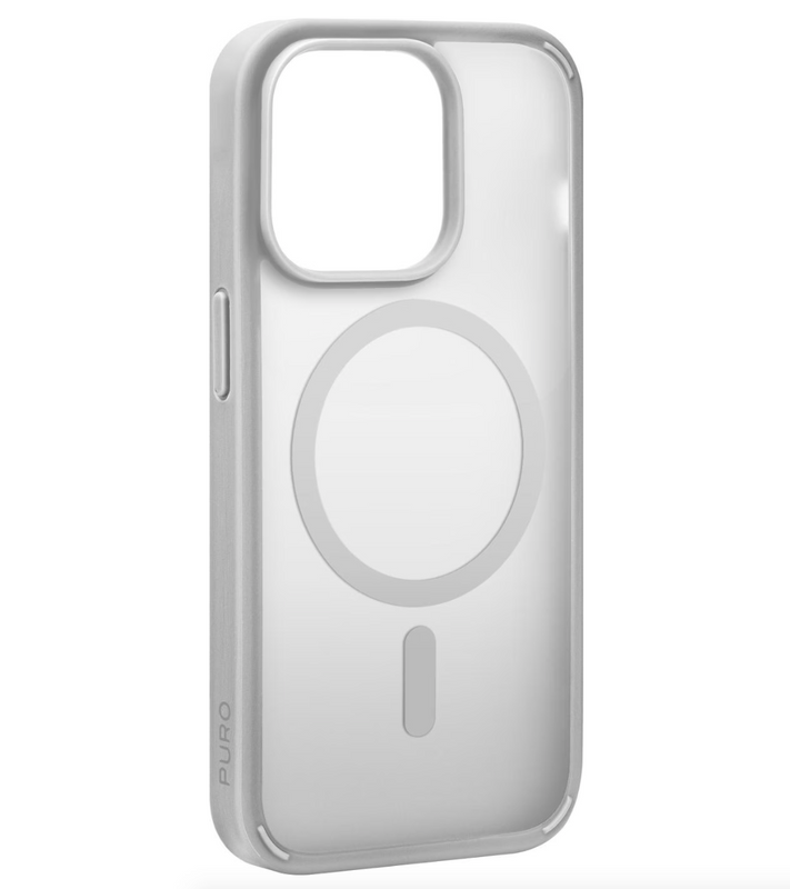 SBS Cover Gradient für iPhone 15 Pro Max silber Handyhülle