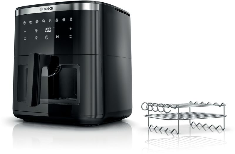 Bosch Serie 6, Air Fryer, Schwarz, MAF671B1, ID MAF671B1