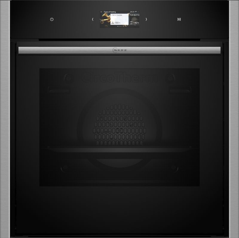 Neff Einbau- Backofen/Herd mit Sonderzubehör, B64CS31N0 + Z1608BX0, Backofen, Clip-Vollauszug, BMK6430CS, ID BMK6430CS