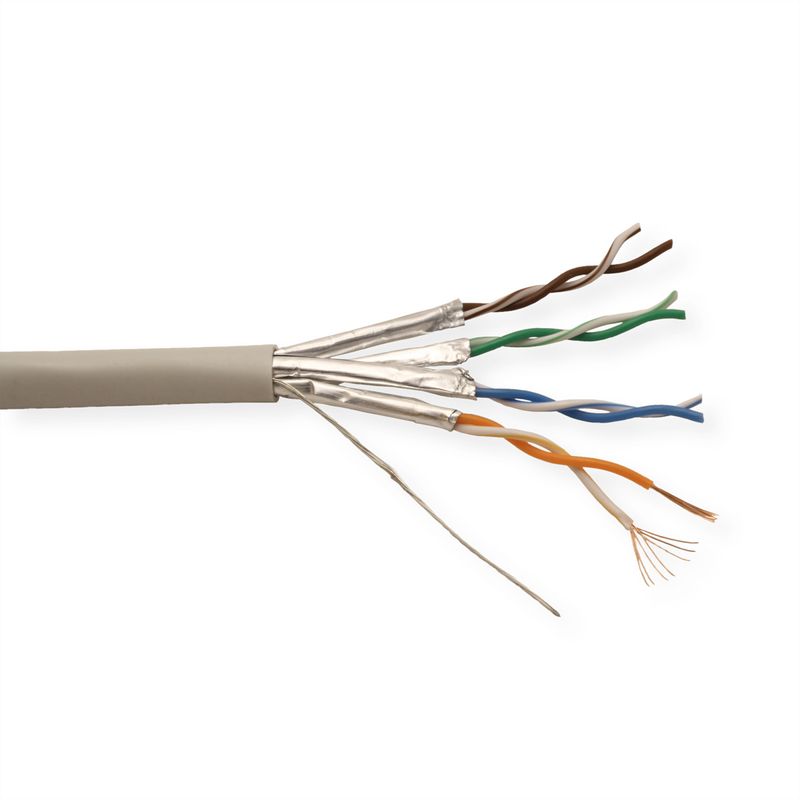 ROLINE UTP Kabel, Kat.6A (Class EA), Litze, 300 m