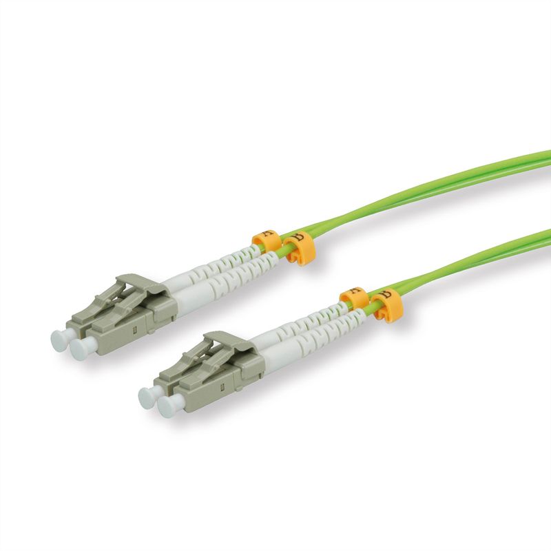 ROLINE LWL-Kabel 50/125µm OM5, LC/LC, LSOH, grün, 2 m
