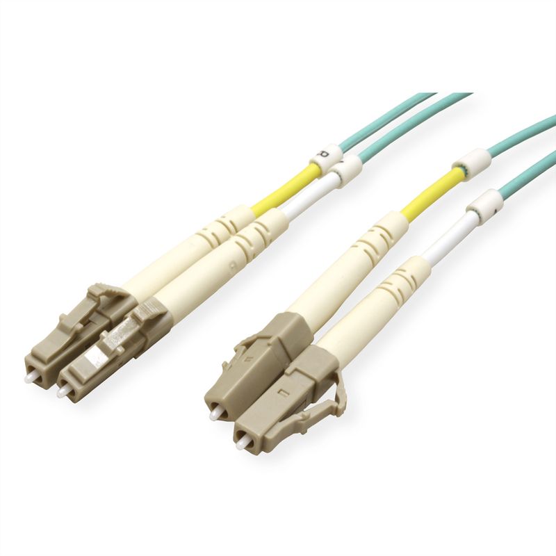 Quality LWL-Kabel dupl. 50/125µm OM3, LC/LC, 2m