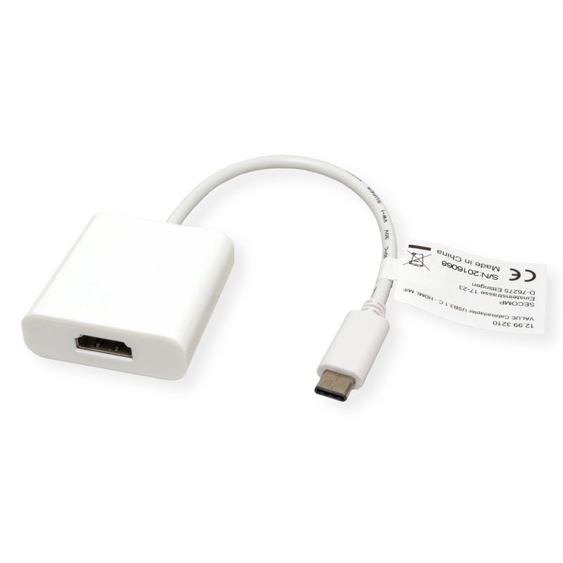 VALUE Display Adapter USB Typ C - HDMI 4K