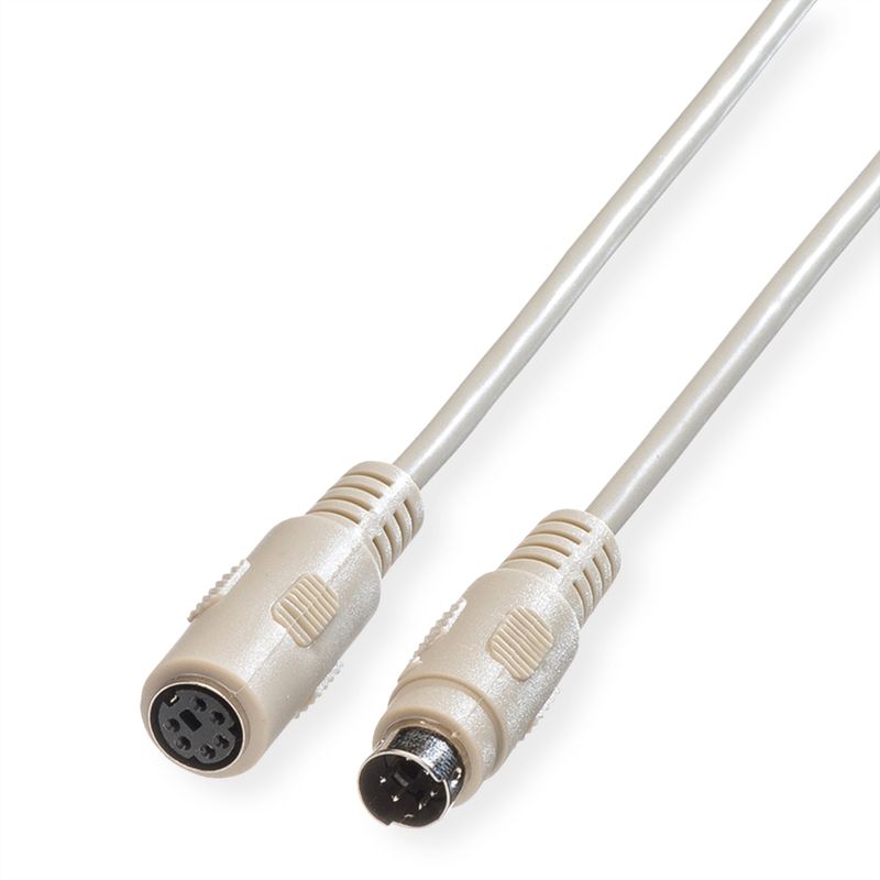 ROLINE Tastatur-Kabel-PS/2 ST/BU, 10 m