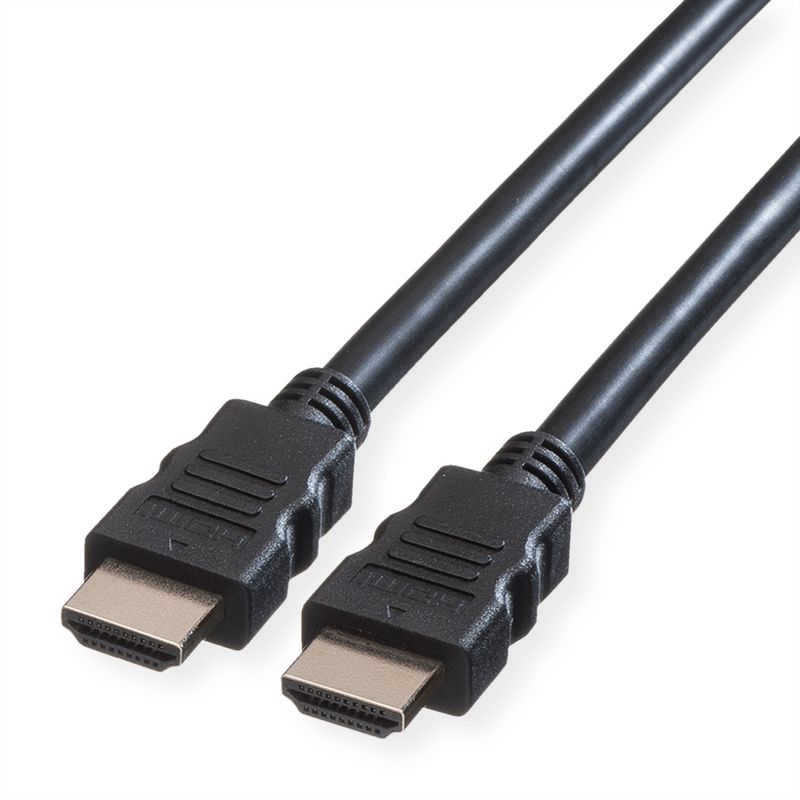 ROLINE GREEN Monitorkabel HDMI High Speed, ST-ST, schwarz, 2 m