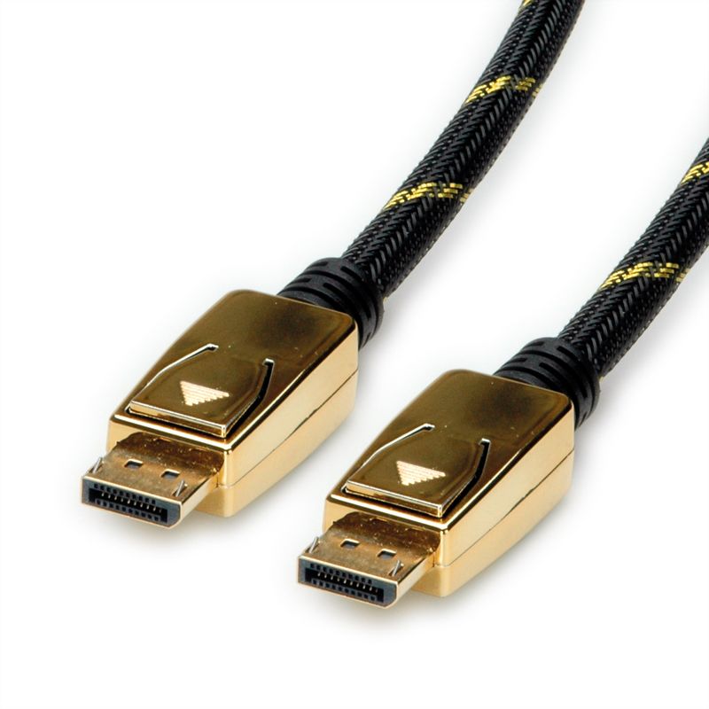 ROLINE GOLD DisplayPort Kabel, v1.4, DP ST - ST, 1 m
