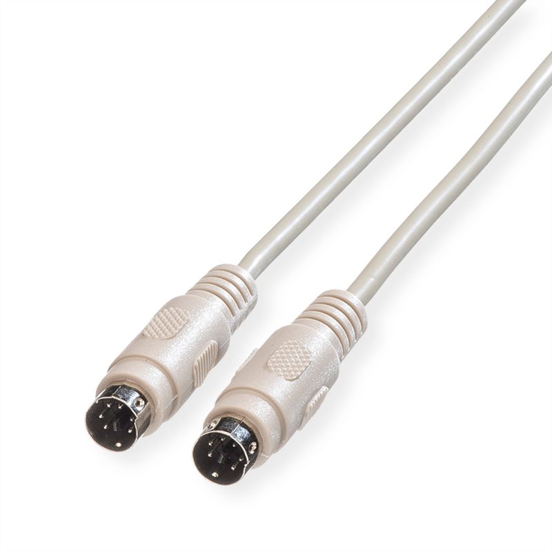 ROLINE Tastatur-Kabel-PS/2 ST/ST, 6 m