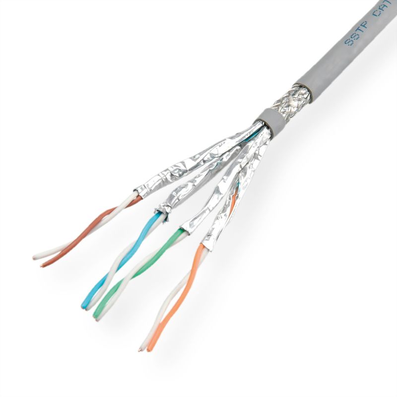 ROLINE S/FTP-(PiMF-) Kabel Kat.6 (Class E) Massivdraht, AWG 23, LSOH, 300m