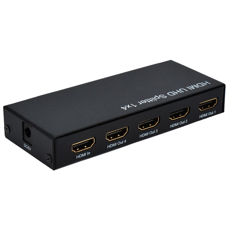 ROLINE 4K HDMI Video-Splitter, 4fach