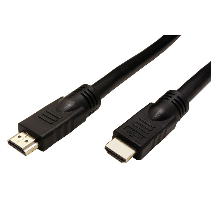 ROLINE UHD HDMI 4K Kabel, mit Repeater, 20 m