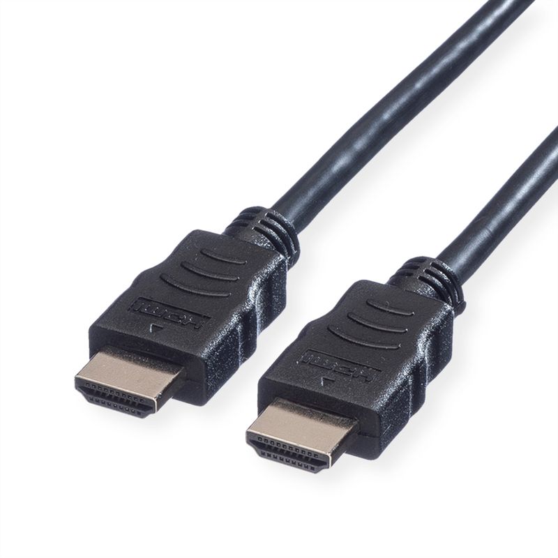 VALUE HDMI High Speed Kabel mit Ethernet, schwarz, 10 m