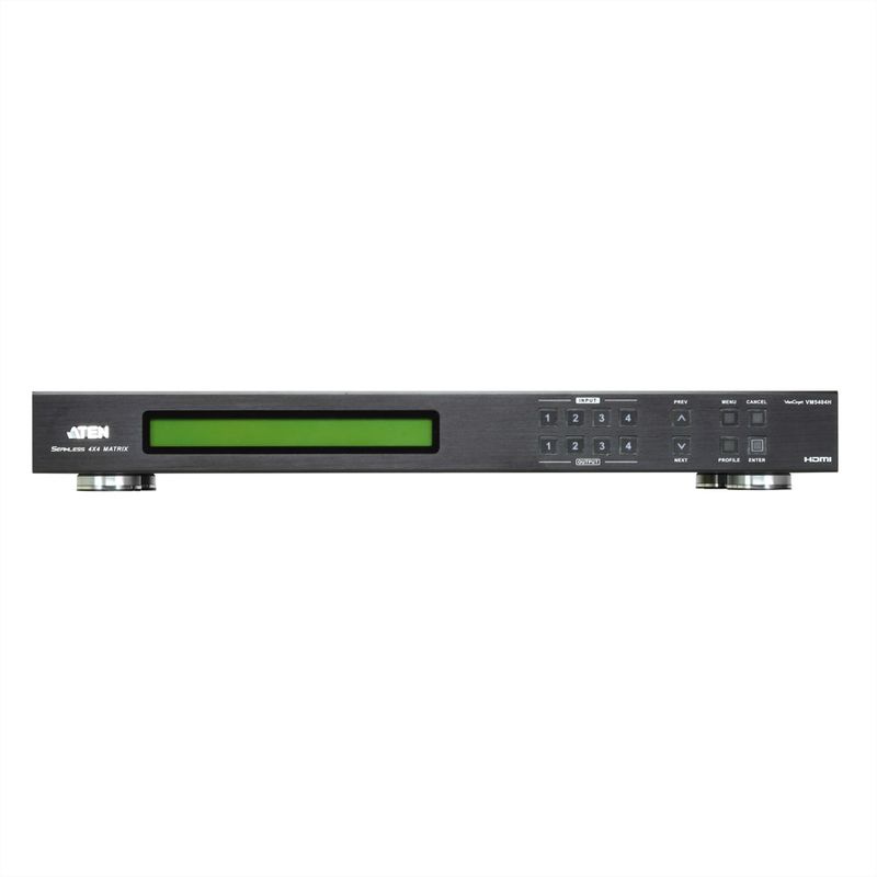 ATEN VM5404H 4x4-HDMI-Matrix-Switch mit Skalierfunktion