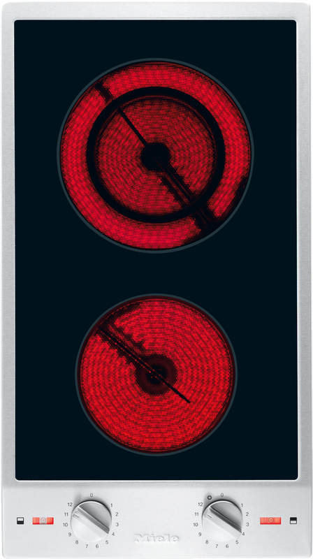 Miele Elektro-CombiSet CS 1112 E, 28 cm, 2 Kochzonen, Vario-Zone
