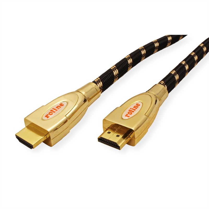 ROLINE GOLD HDMI Ultra HD Kabel mit Ethernet, ST/ST, 3 m
