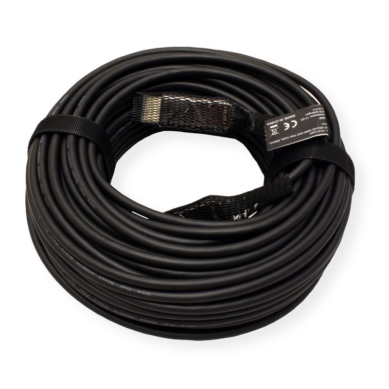 ROLINE Ultra HDMI Aktiv Optisches 8K Kabel, 50 m