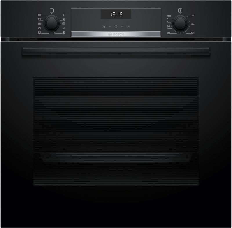 Bosch Einbau-Backofen-Set, HBG537BB3 + PKC845FP1D, Einbau-Backofen, Elektro-Kochfeld, HBD632LS81, ID HBD632LS81