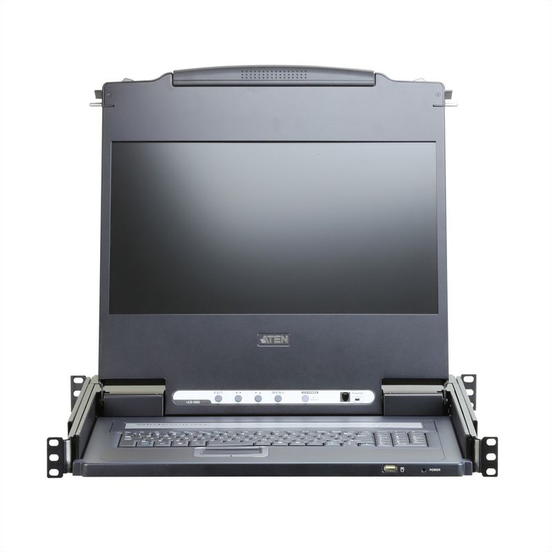 ATEN CL6700MW KVM-Konsole, LCD, DVI, HDMI Full HD, FR-Layout