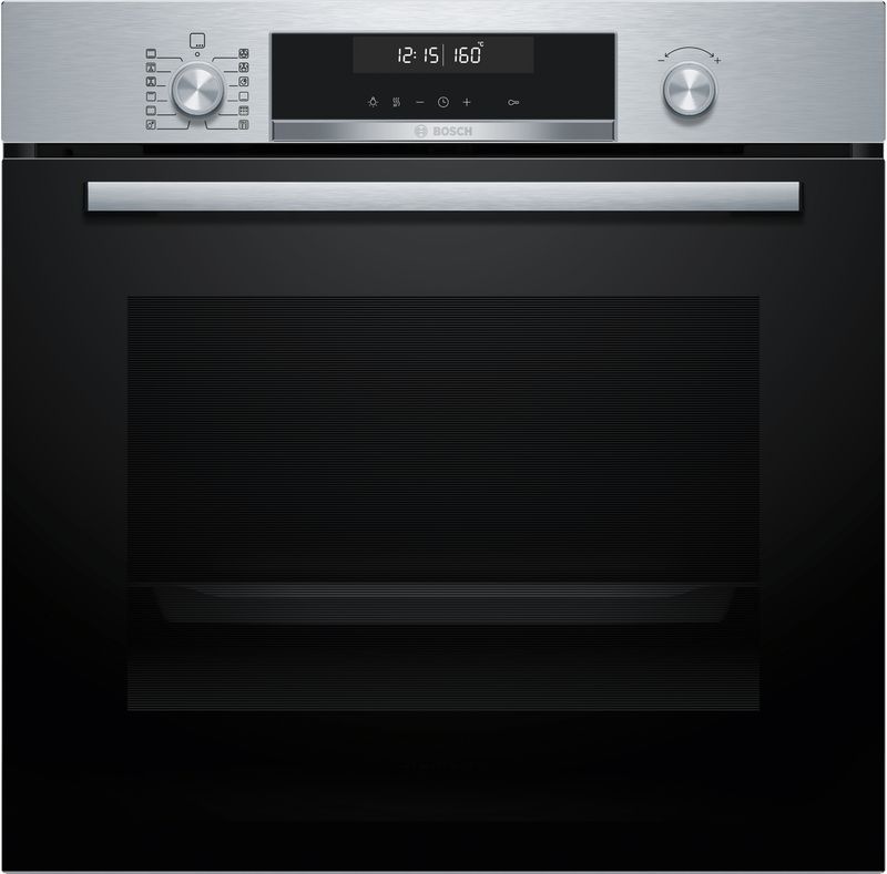 Bosch Einbau-Backofen-Set, HBG578BS3 + PKH845BB1D, Einbau-Backofen, Elektro-Kochfeld, HBD672LS83, ID HBD672LS83