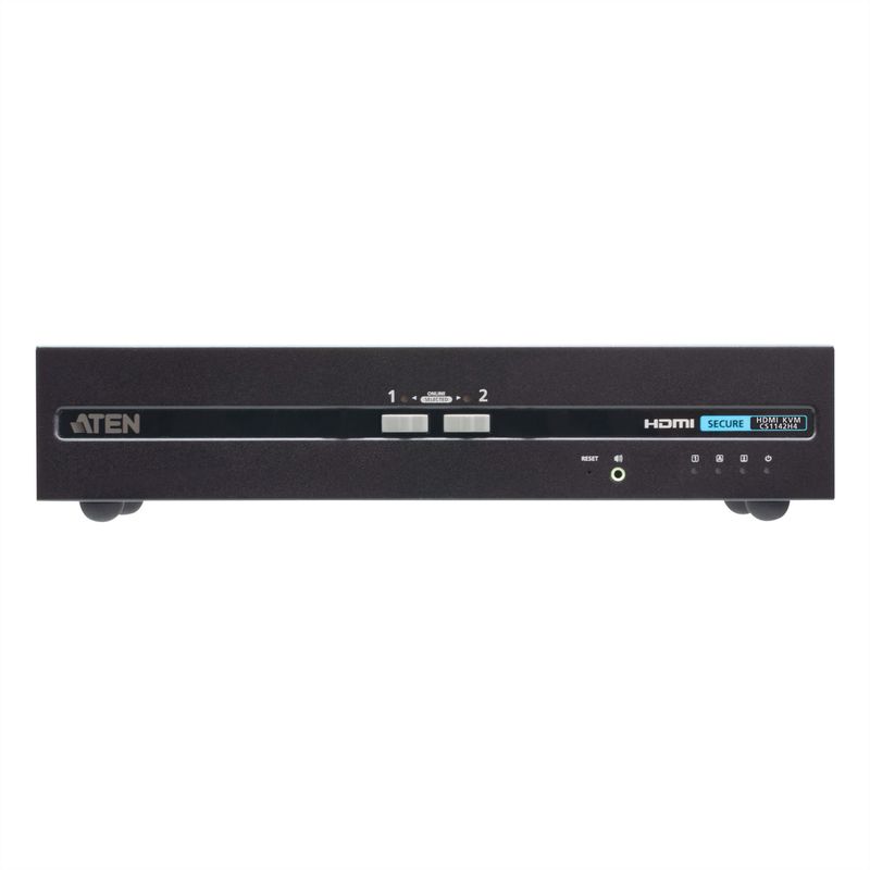ATEN CS1142H4 2-Port 4K HDMI Dual Display Secure KVM PSD PP V4.0 Compliant)
